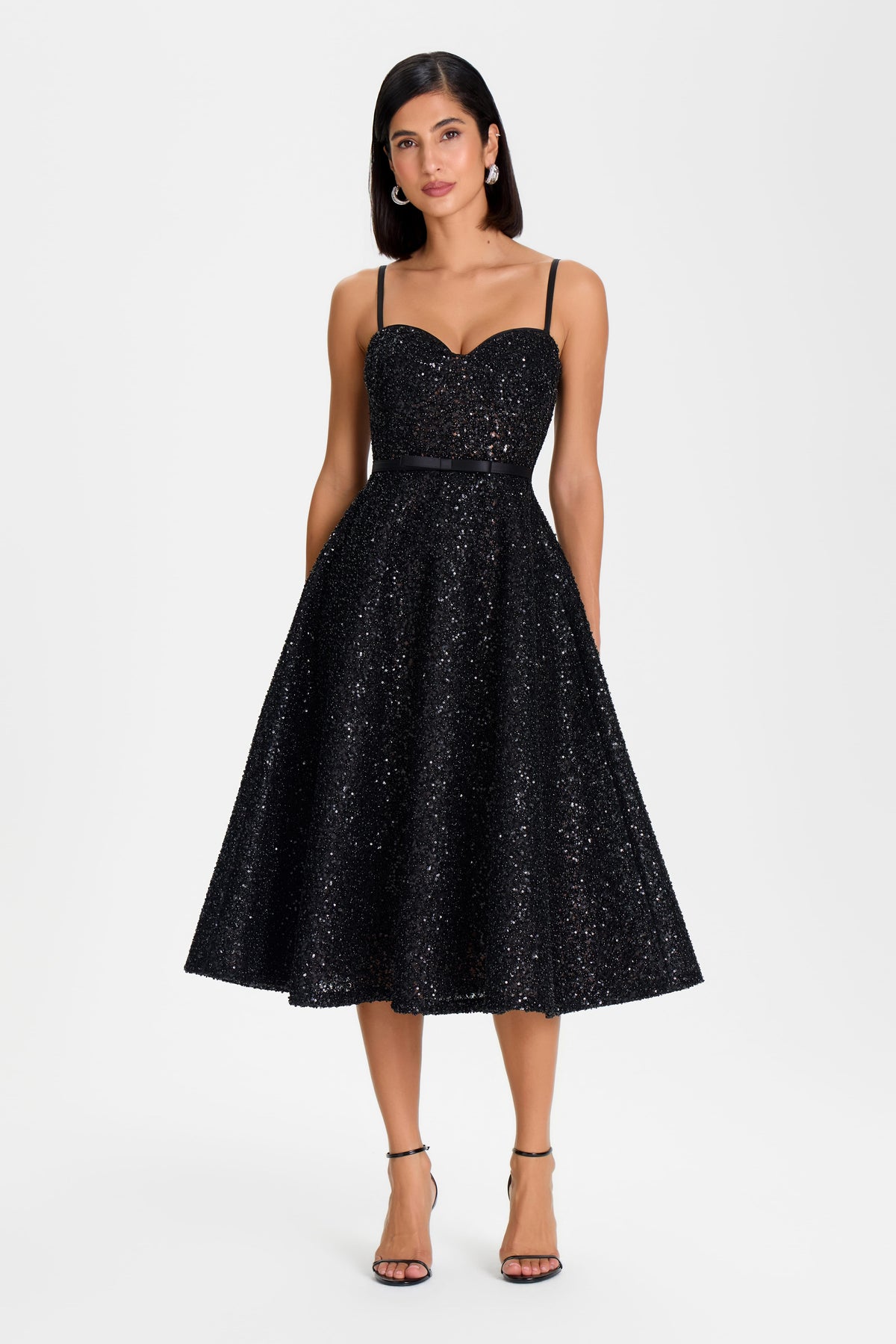 NADINE MERABI Dresses Marilyn Black Dress