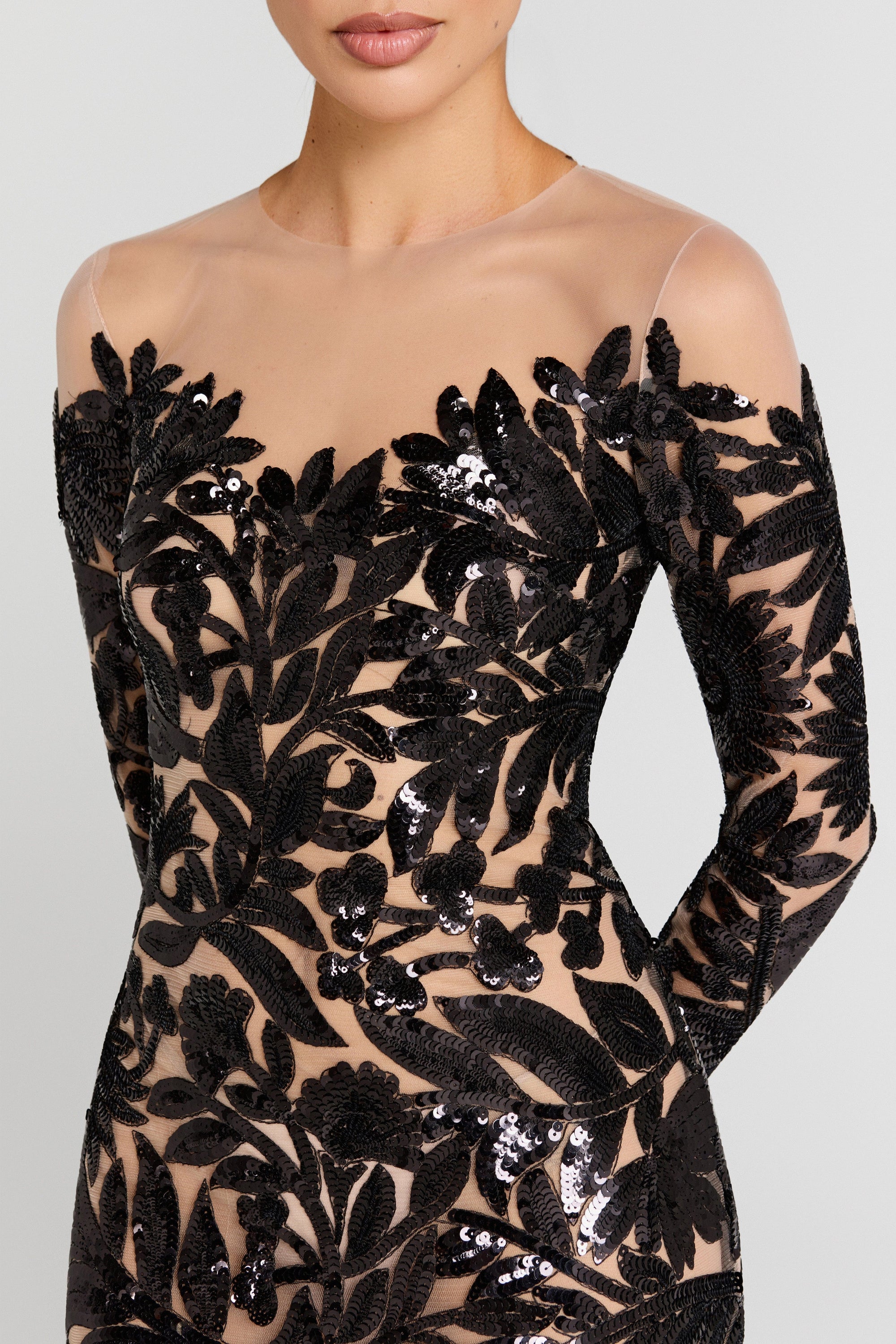 NADINE MERABI Dresses Melissa Black Dress