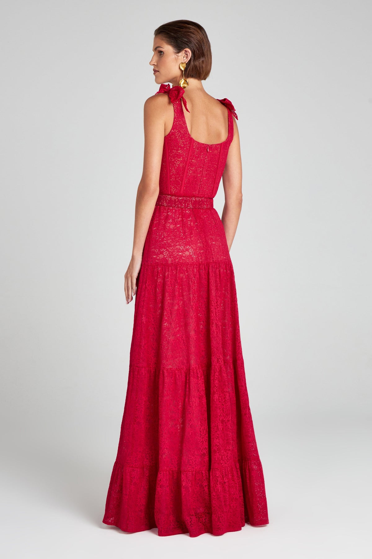 Nadine Merabi Dresses Miranda Red Dress