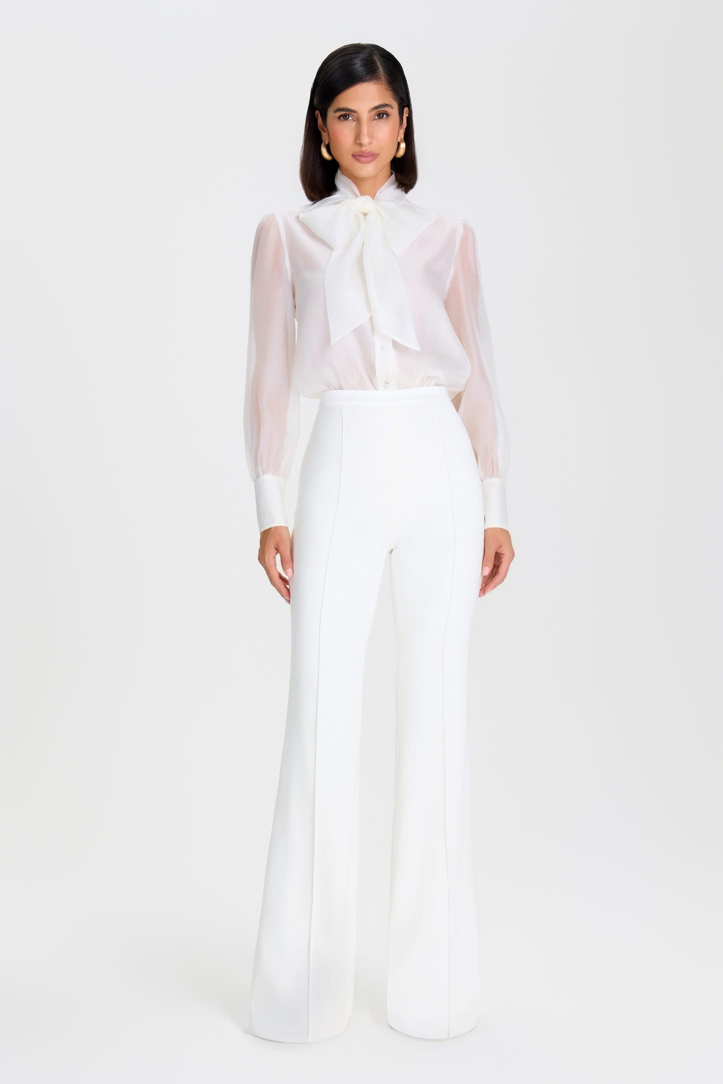 NADINE MERABI Trousers Charlotte White Trousers