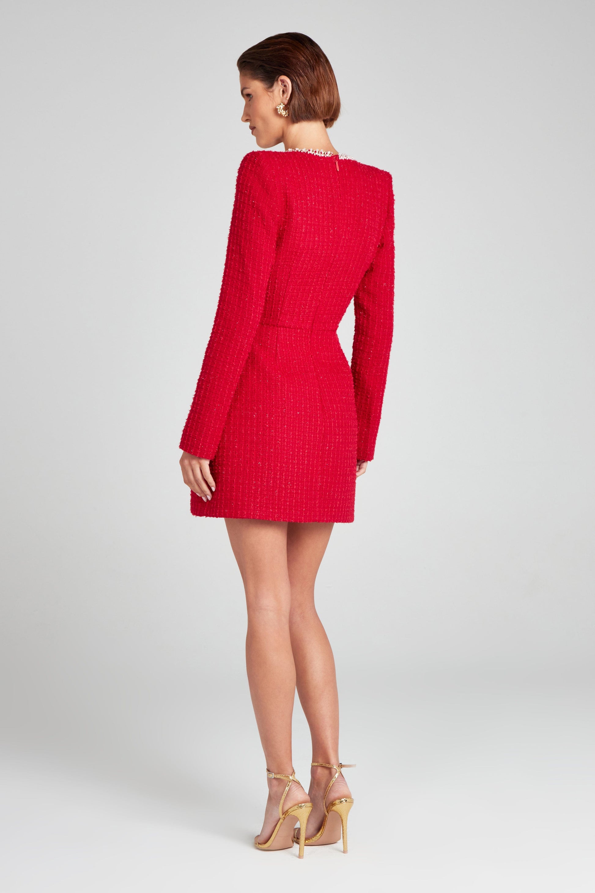 Natalie Red Dress NADINE MERABI - Main Image