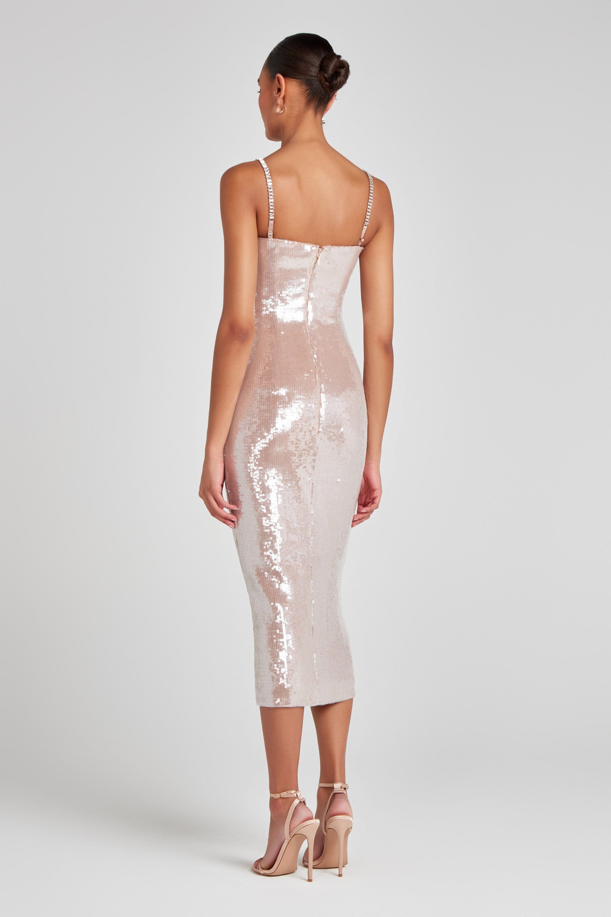 NADINE MERABI Dresses Nina Champagne Dress
