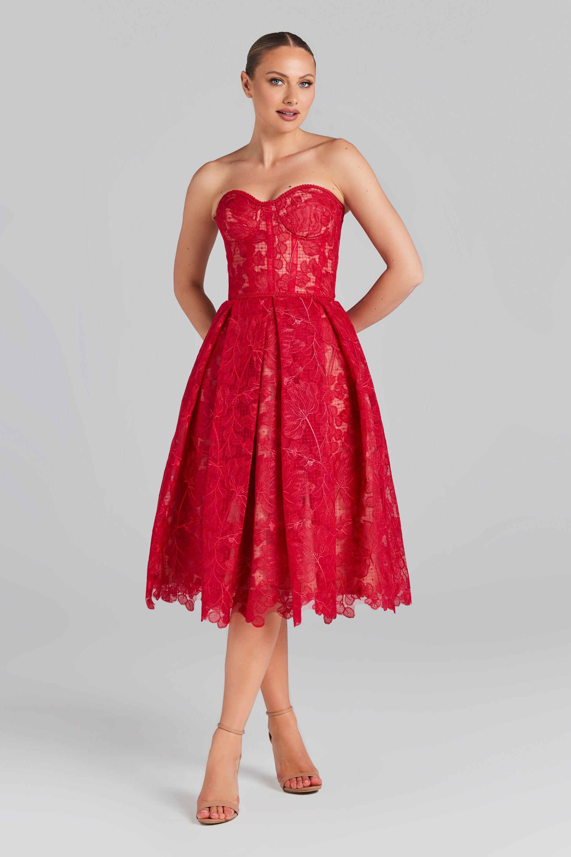 Olivia Red Dress