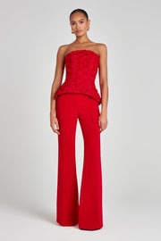 NADINE MERABI Trousers Charlotte Red Trousers
