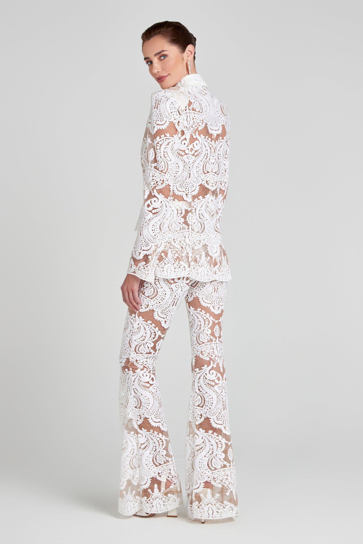 NADINE MERABI Trousers Piper White Trousers