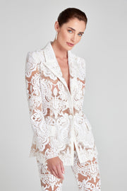 NADINE MERABI Blazer Piper White Blazer