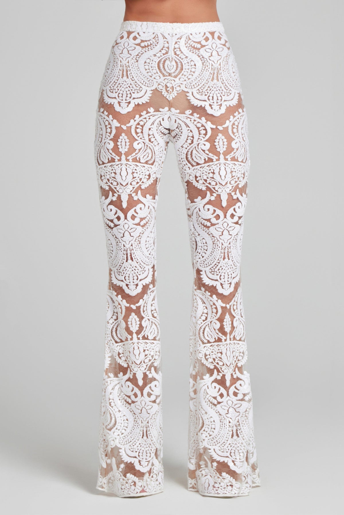 NADINE MERABI Trousers Piper White Trousers