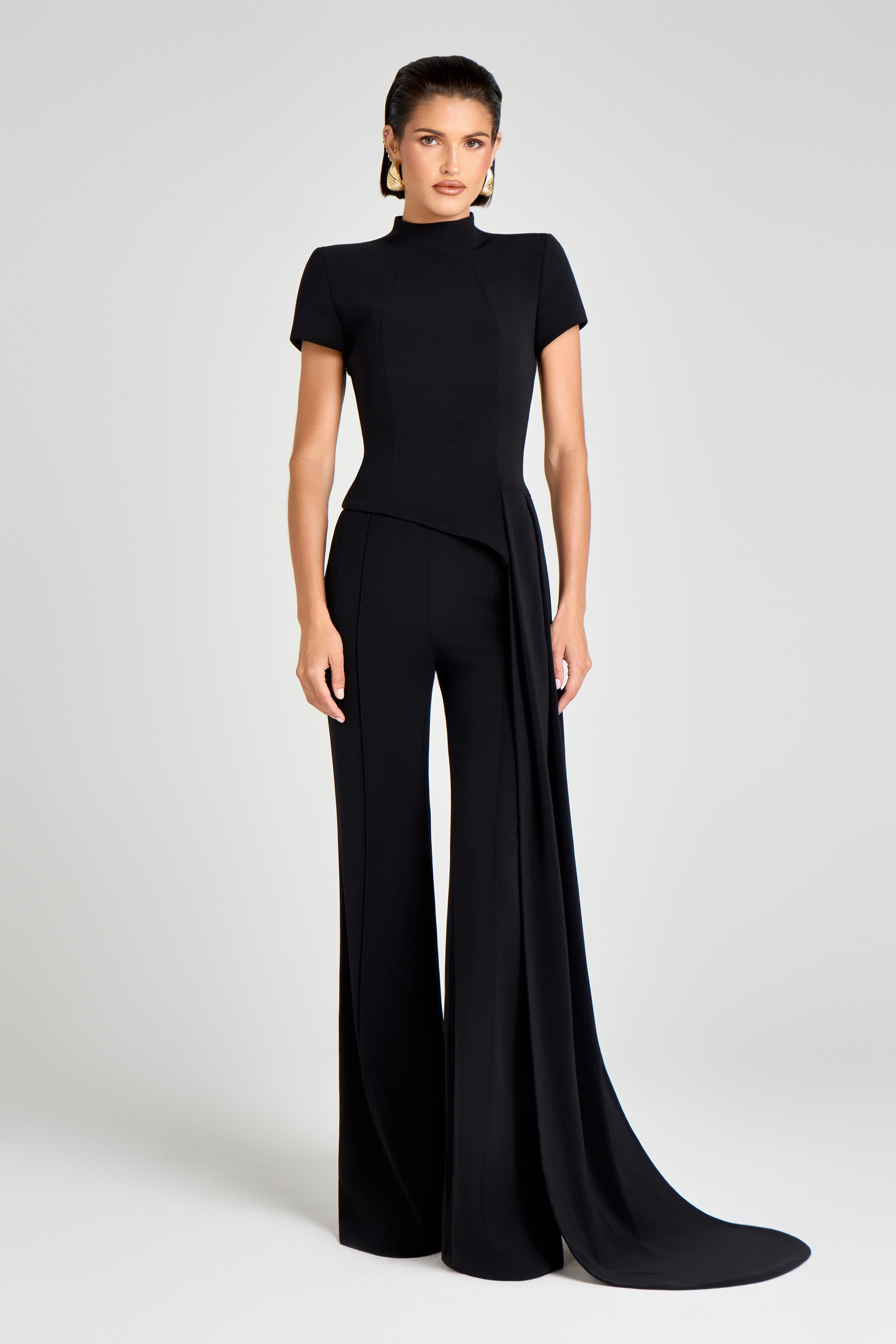 NADINE MERABI Tops Pippa Black Top