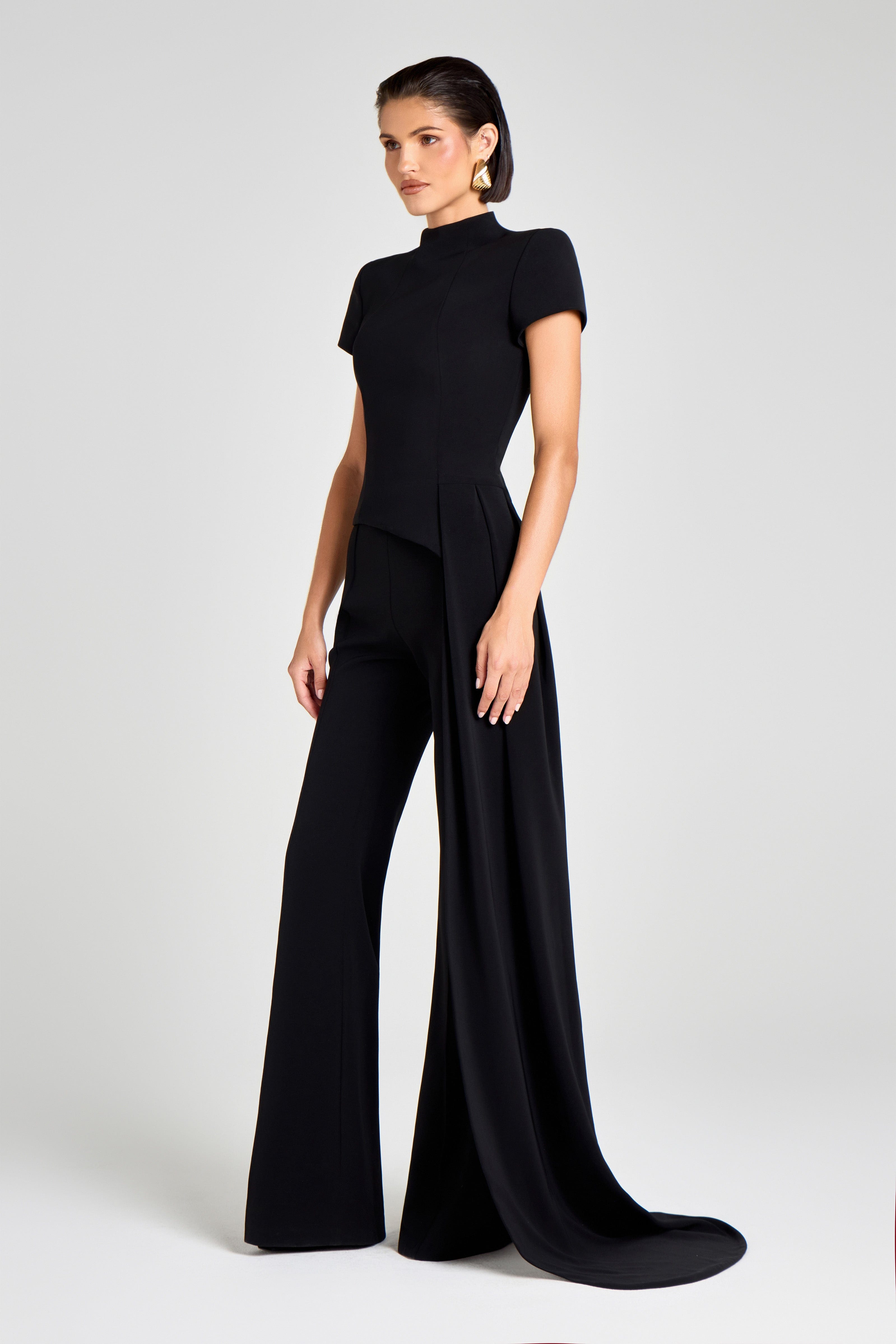 NADINE MERABI Tops Pippa Black Top