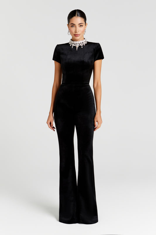 Regan Black Jumpsuit