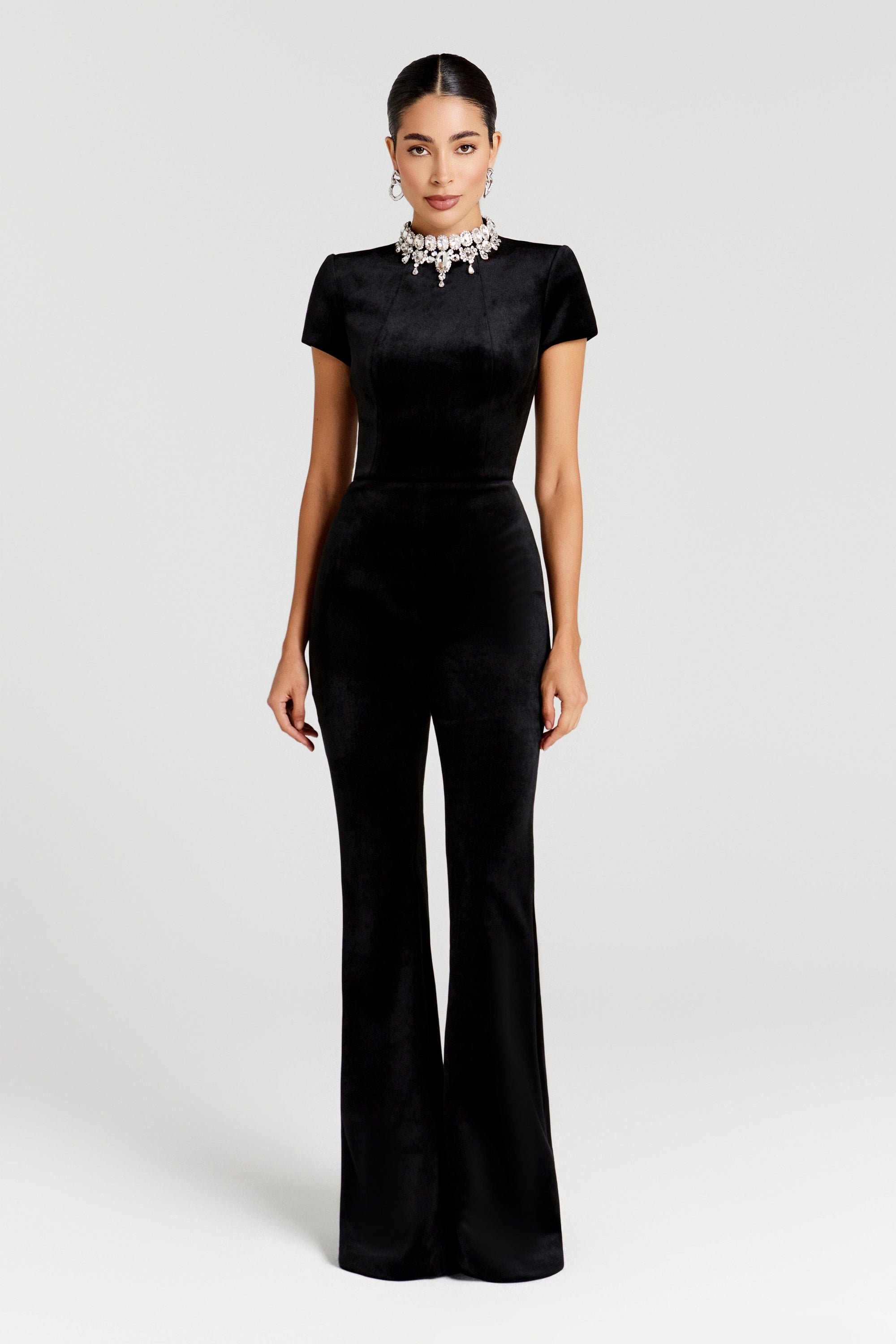NADINE MERABI Jumpsuits Regan Black Jumpsuit