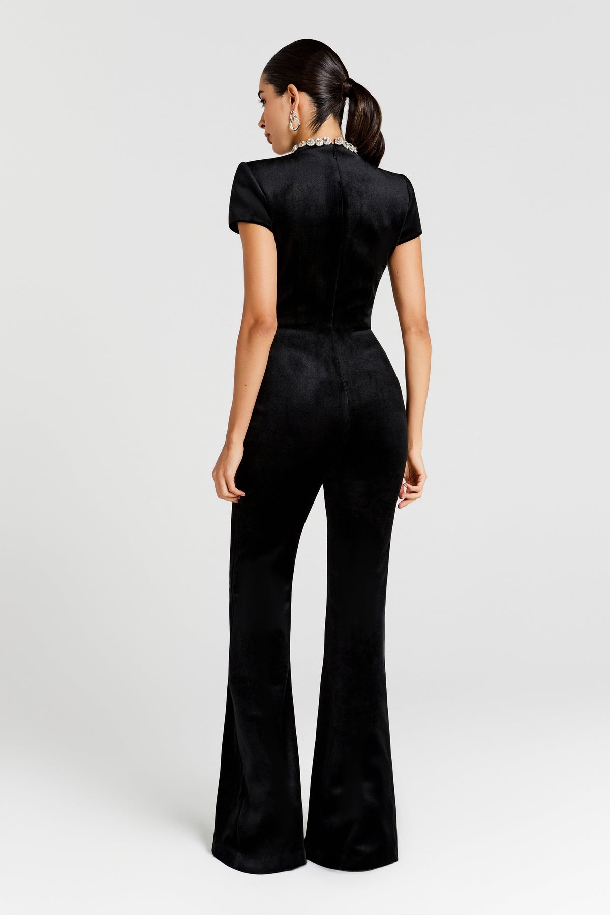 NADINE MERABI Jumpsuits Regan Black Jumpsuit