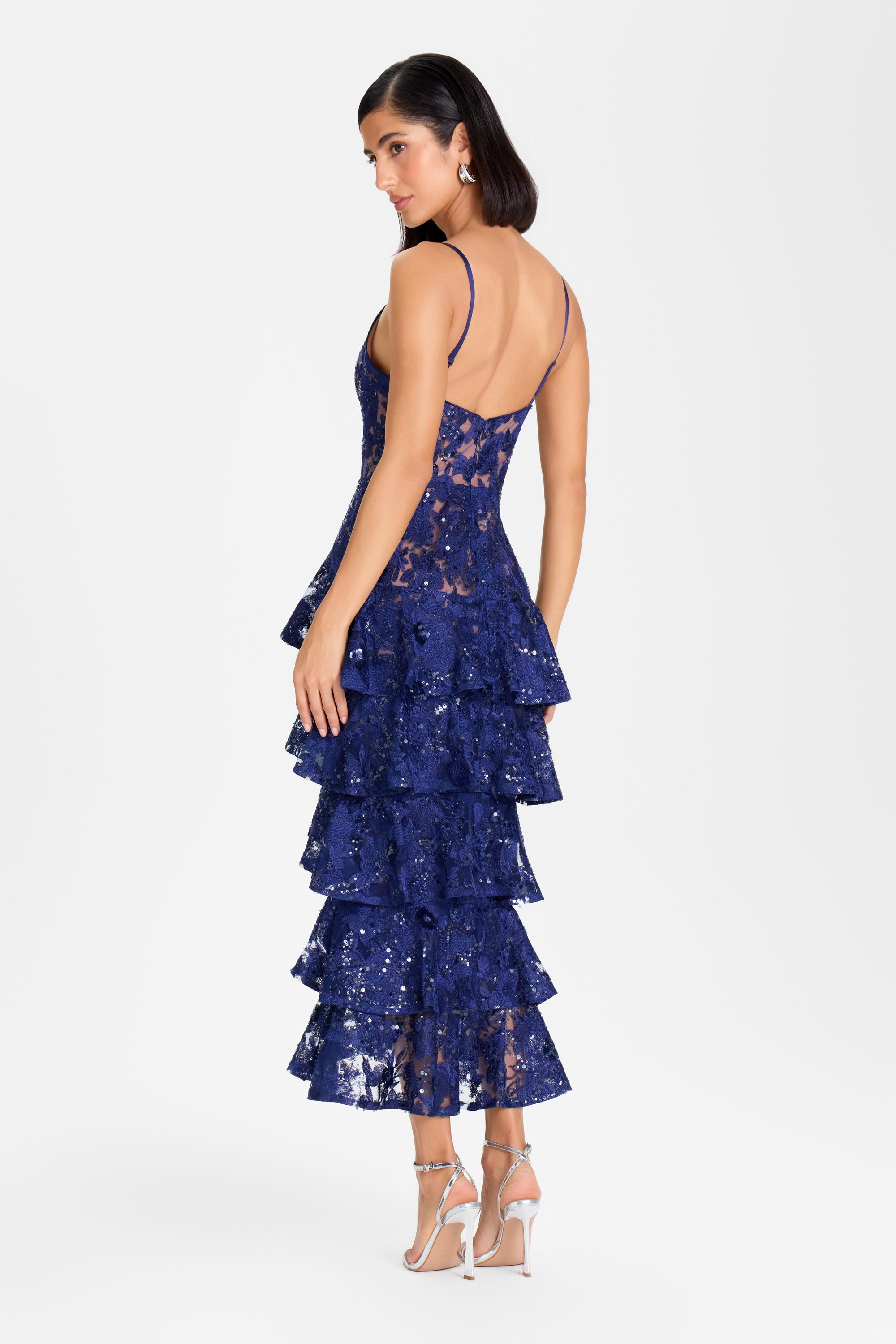 MIDI Dresses SAFFRON NAVY DRESS