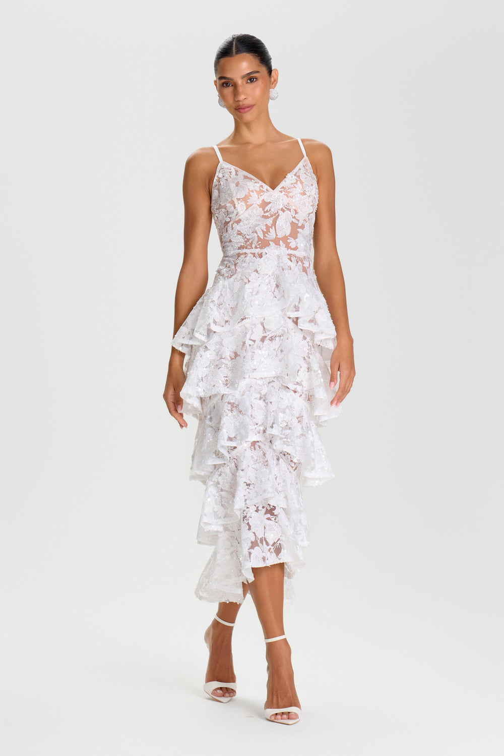 MIDI Dresses Saffron White Dress