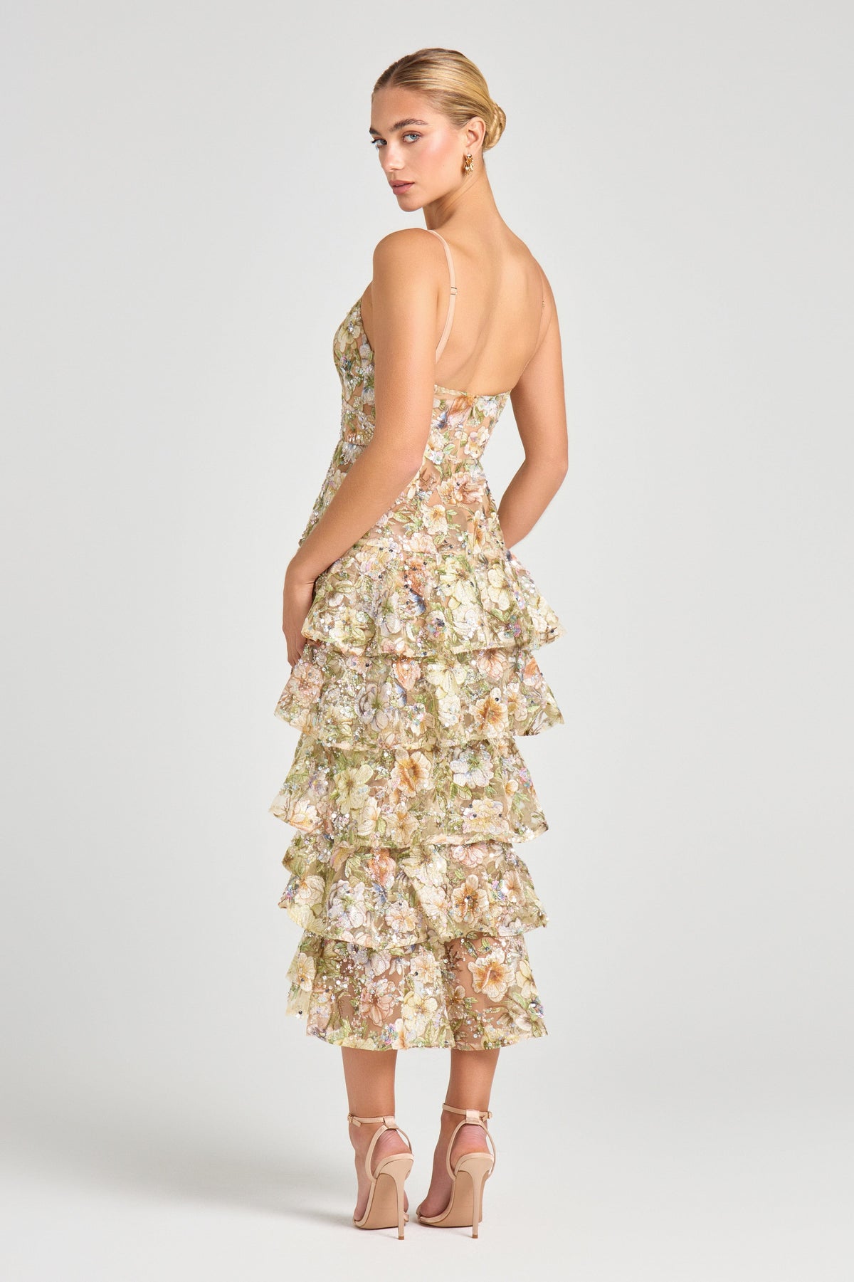 NADINE MERABI Dresses Saffron Floral Dress