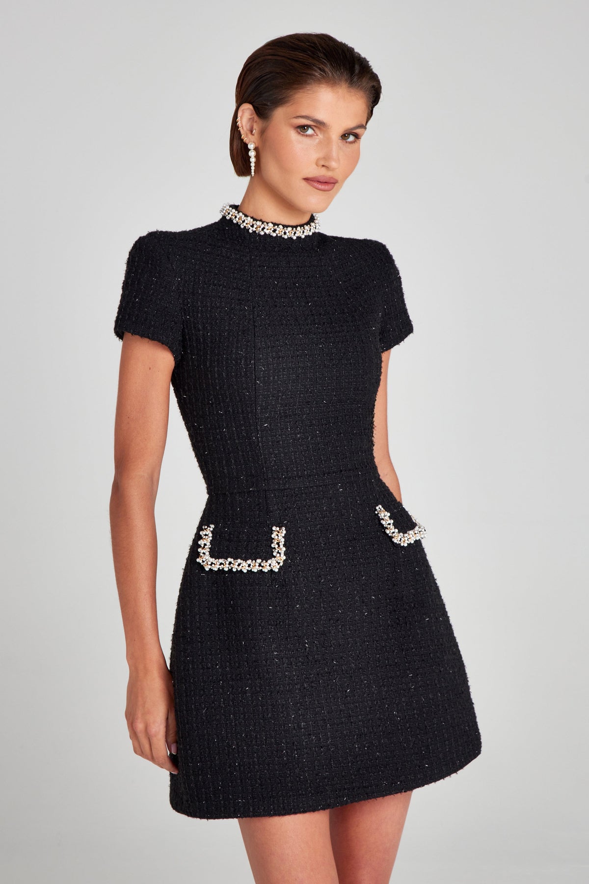 NADINE MERABI Dresses Simone Black Dress