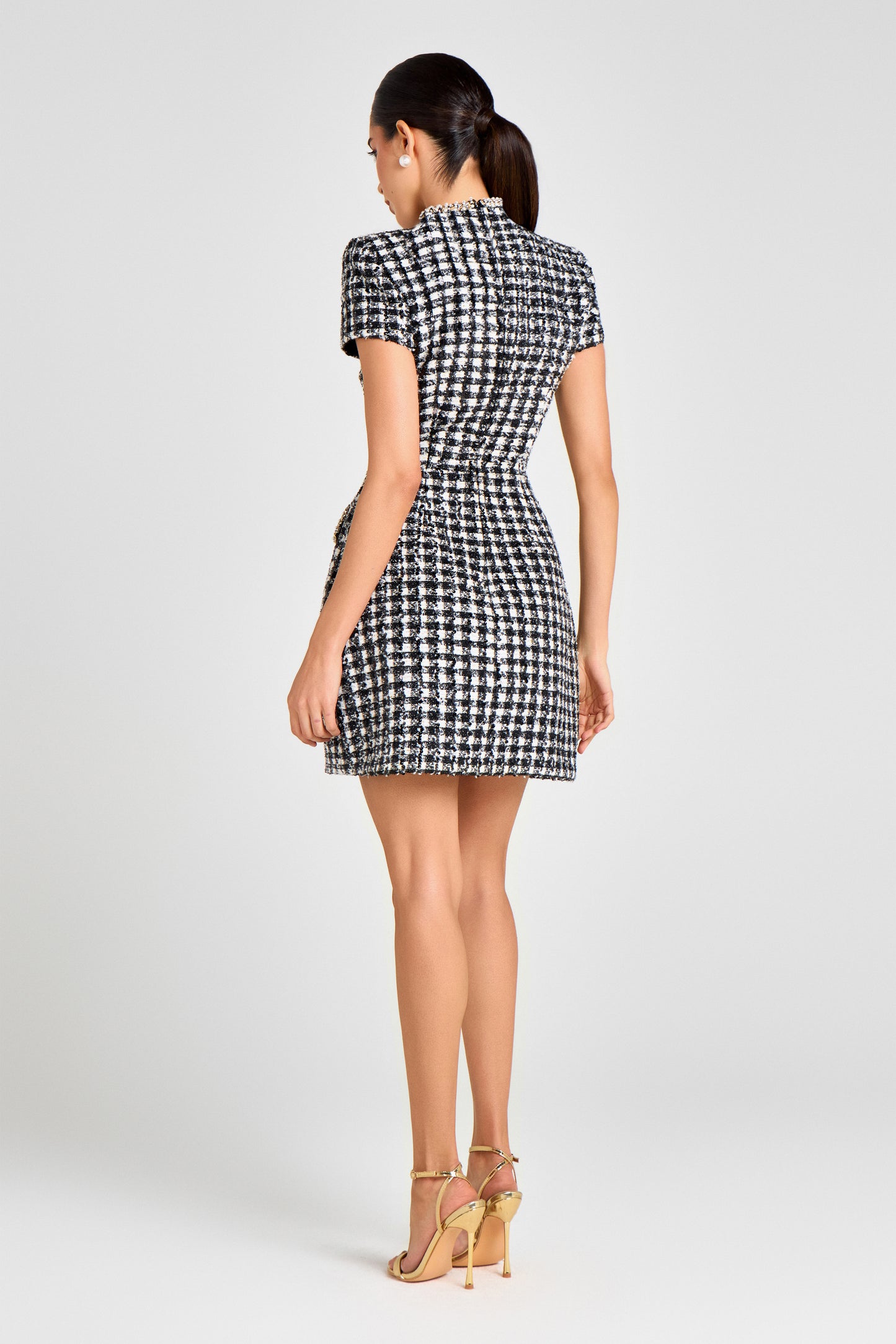 Mila Check Dress