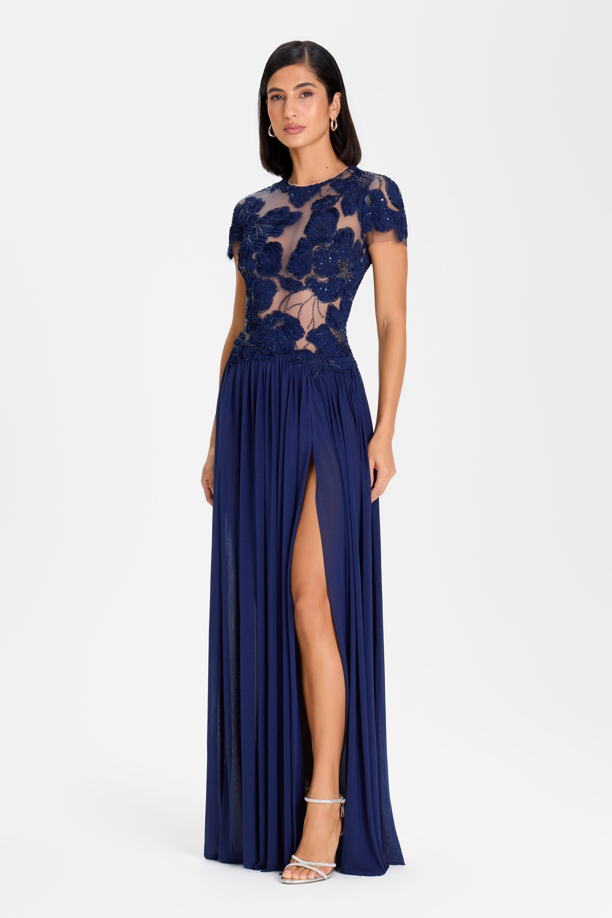 MAXI Dresses SLOANE NAVY DRESS