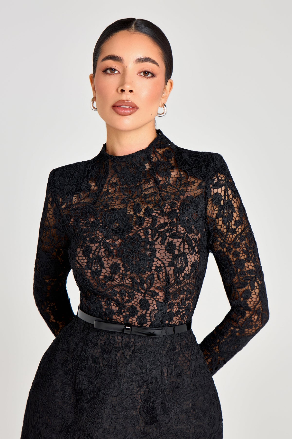 NADINE MERABI Dresses Sophie Black Dress