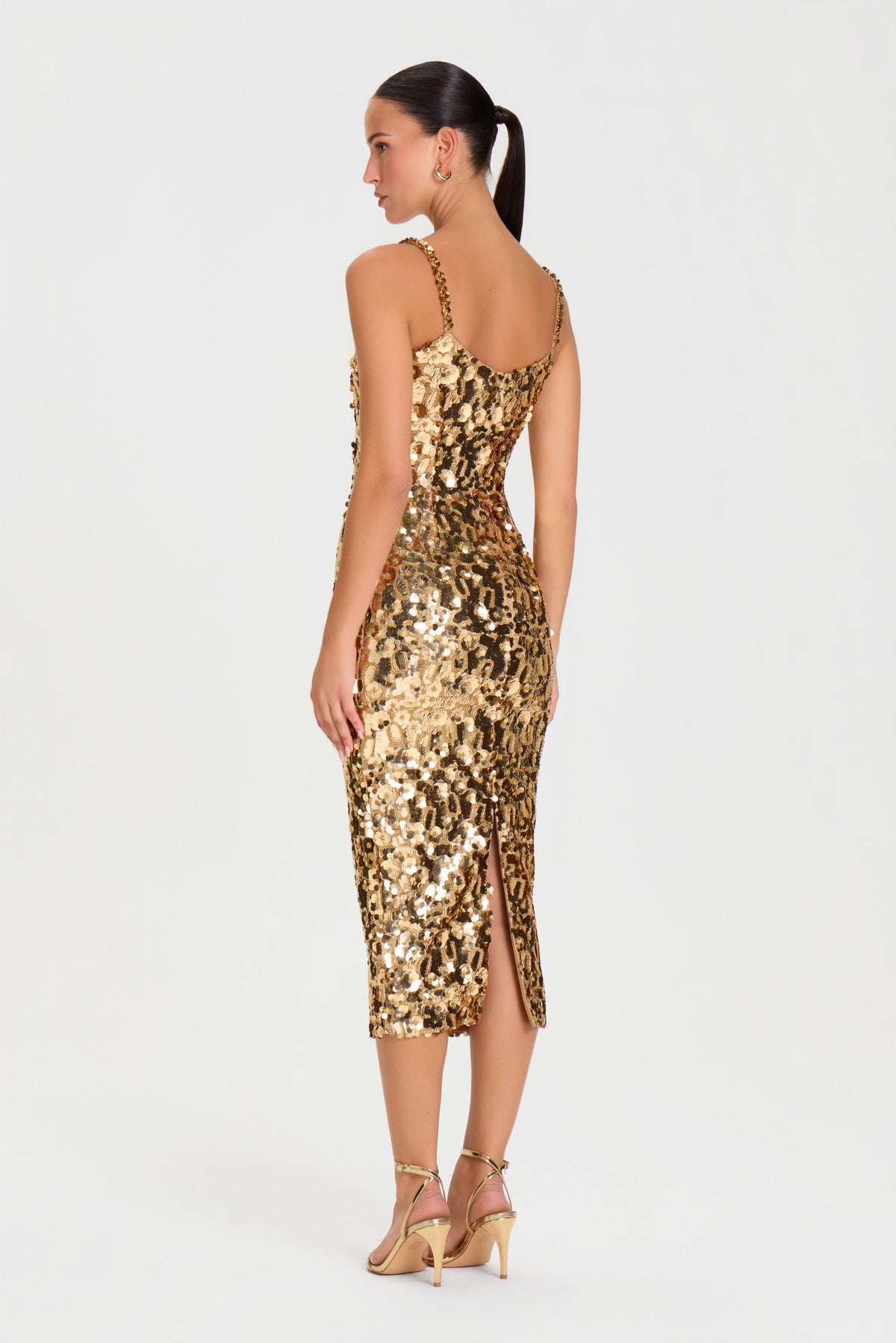 TAMARA GOLD DRESS