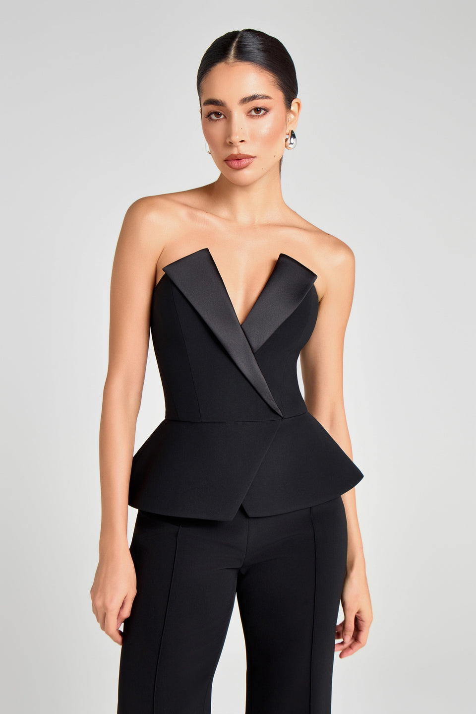 NADINE MERABI Tops Taylor Black Top