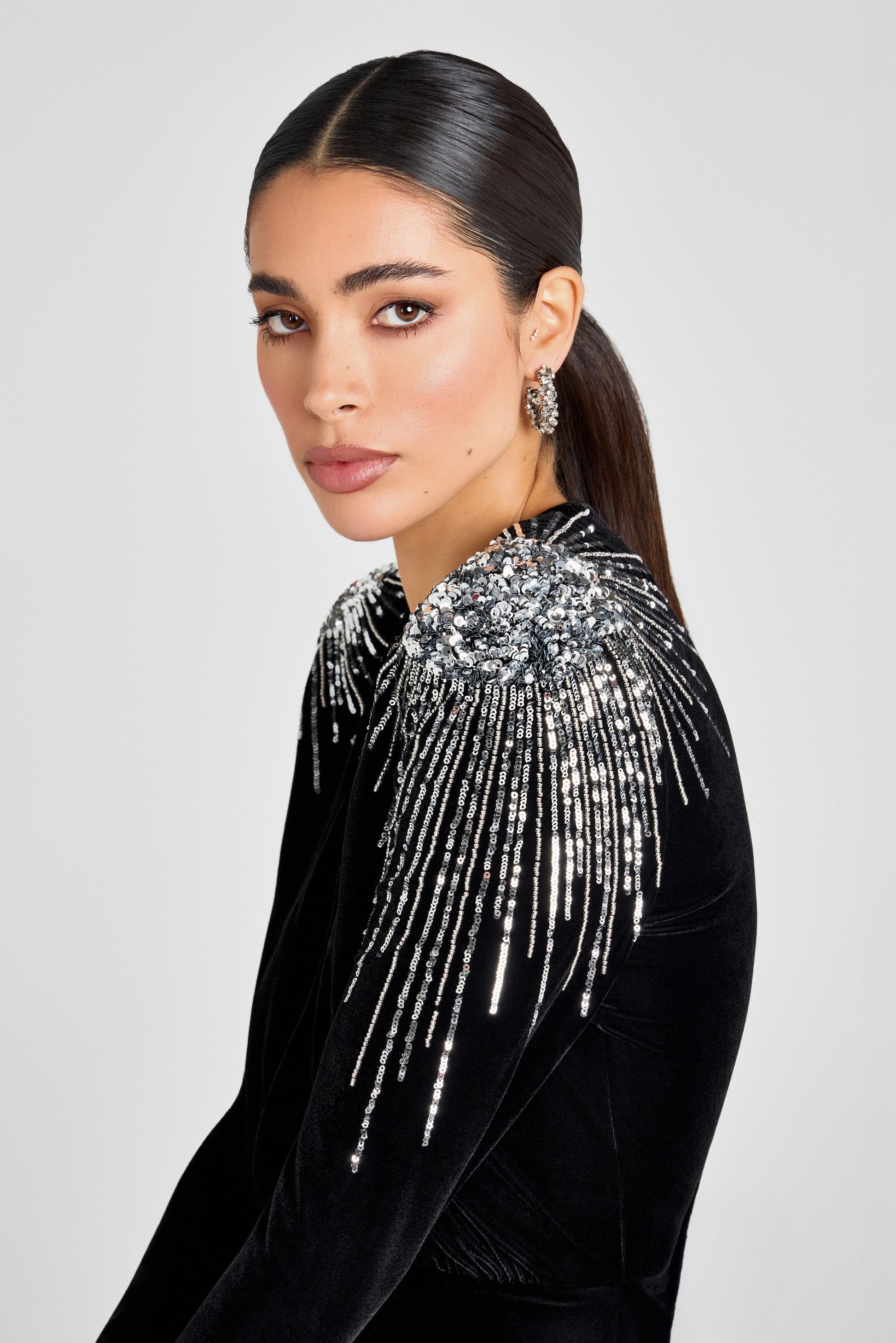 NADINE MERABI Dresses Tyra Black Dress