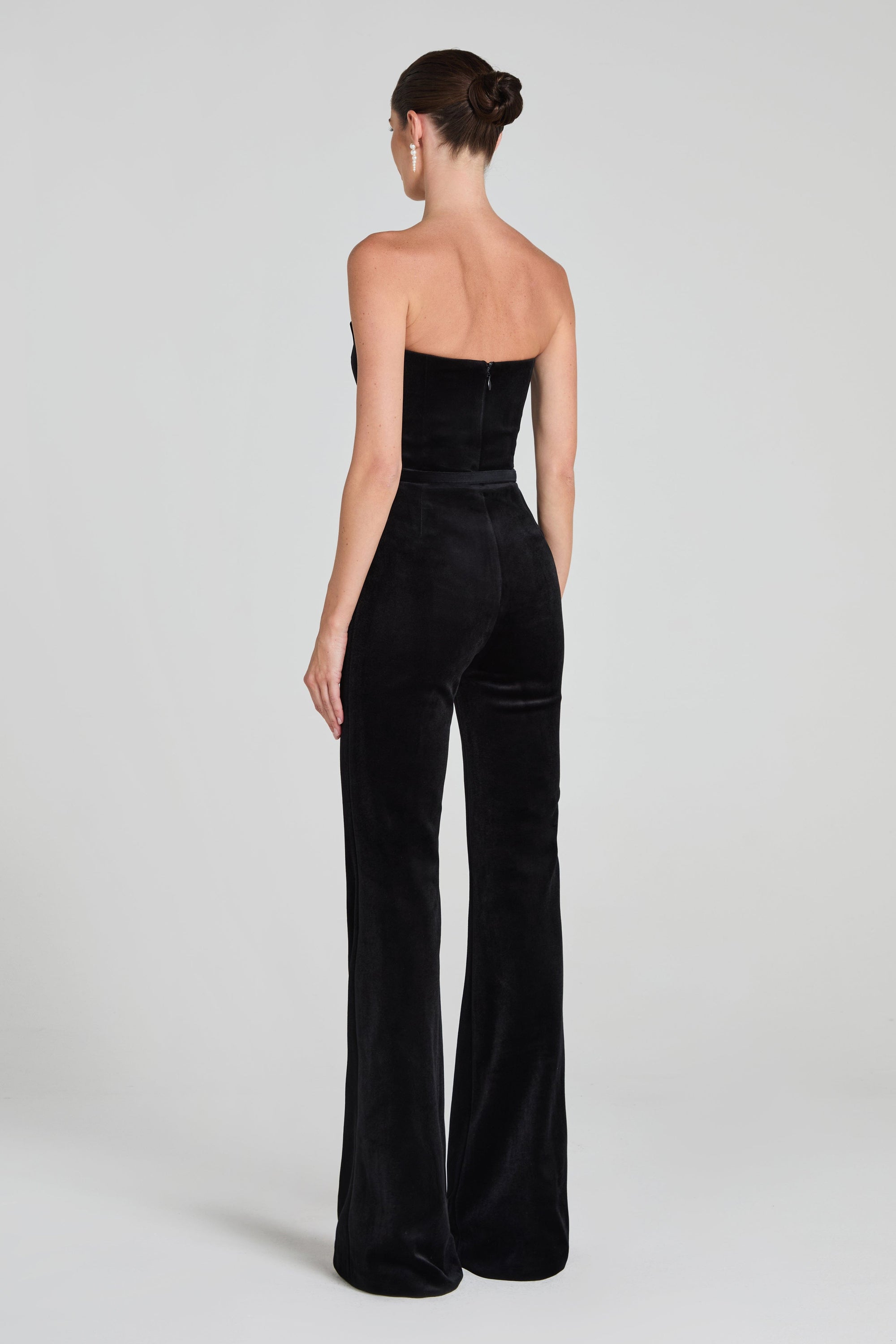 NADINE MERABI Jumpsuits Vivianne Black Jumpsuit