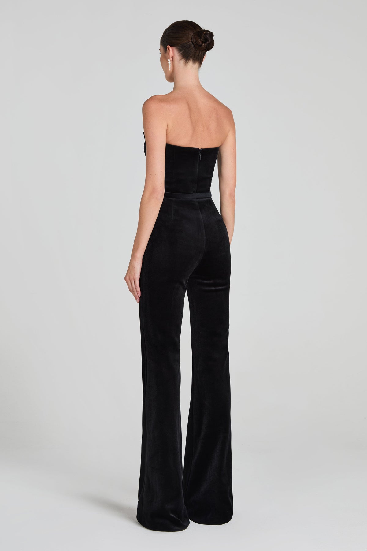 NADINE MERABI Jumpsuits Vivianne Black Jumpsuit