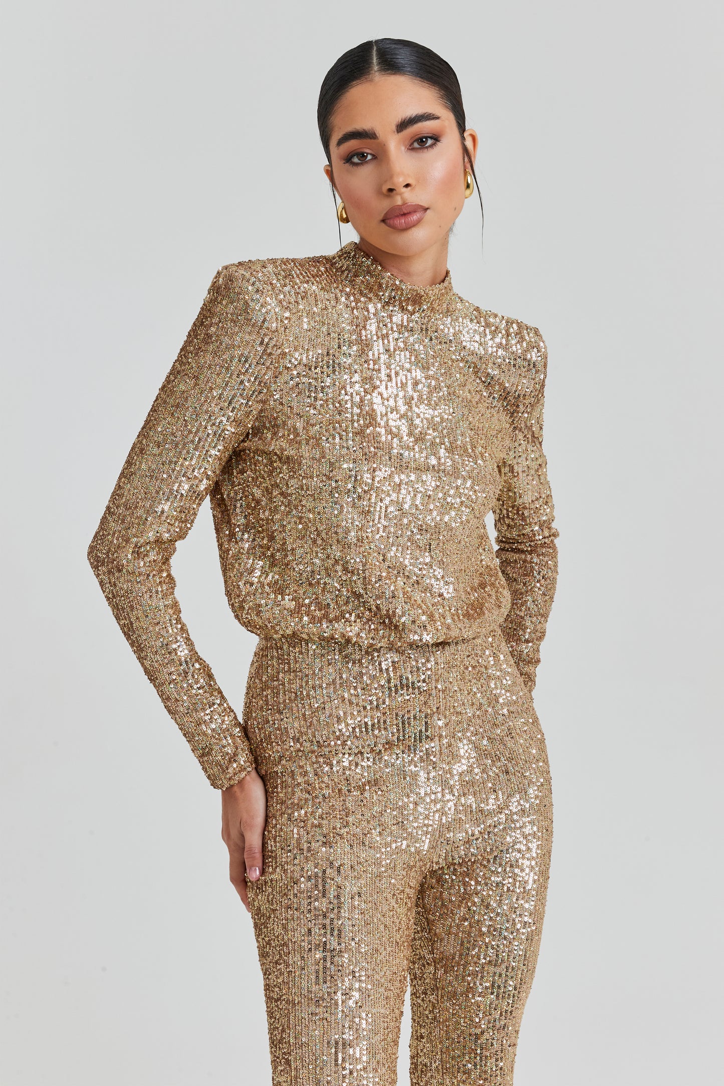 Heidi Gold Jumpsuit