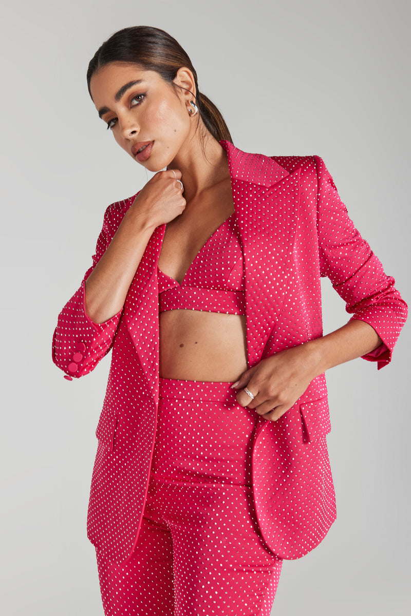 Kira Hot Pink Blazer