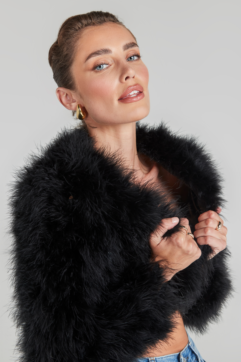 Leona Black Jacket
