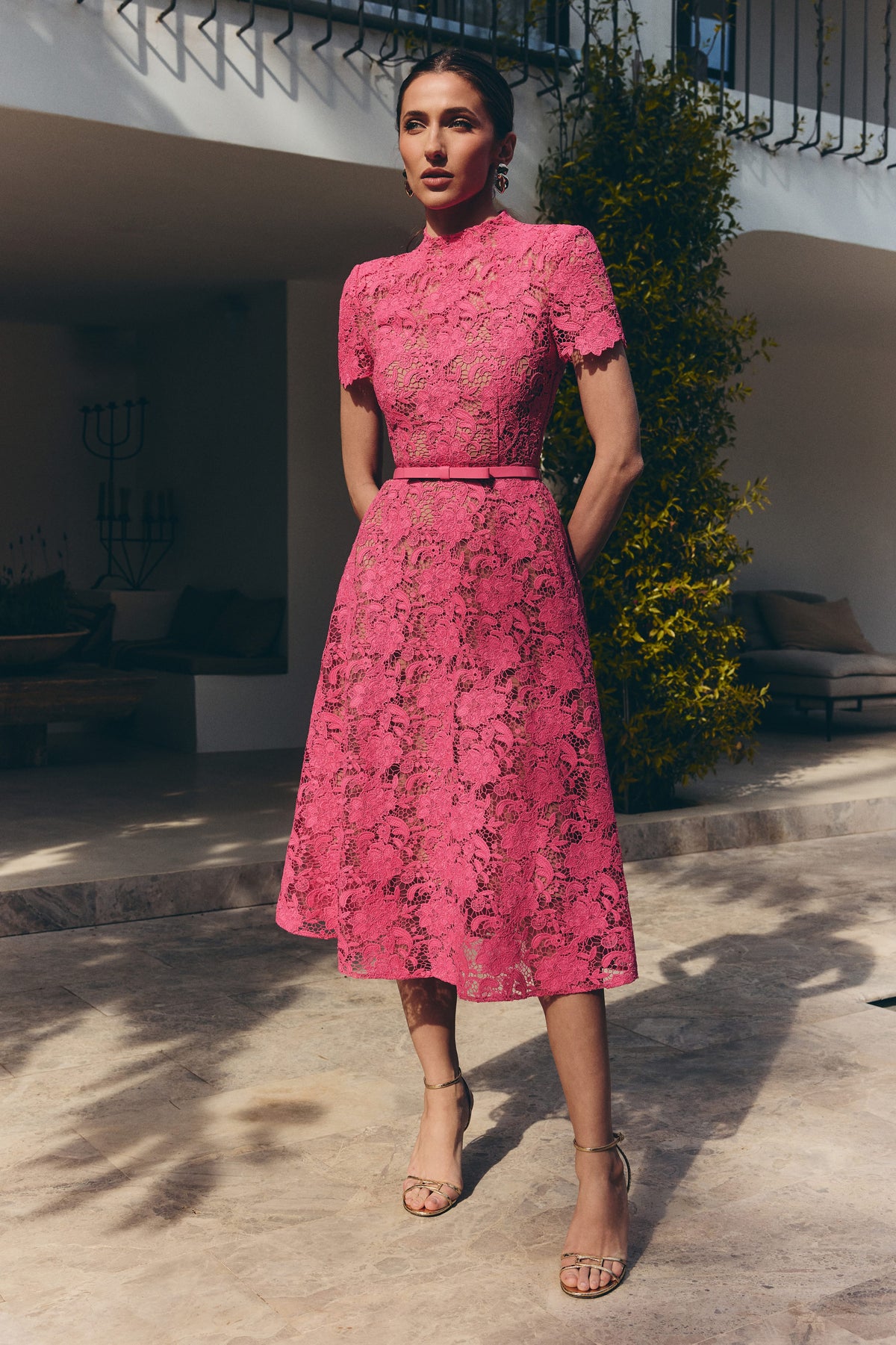 MIDI Dresses Kate Pink Dress