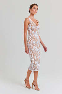 Nyla White Dress