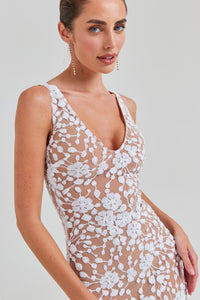 Nyla White Dress