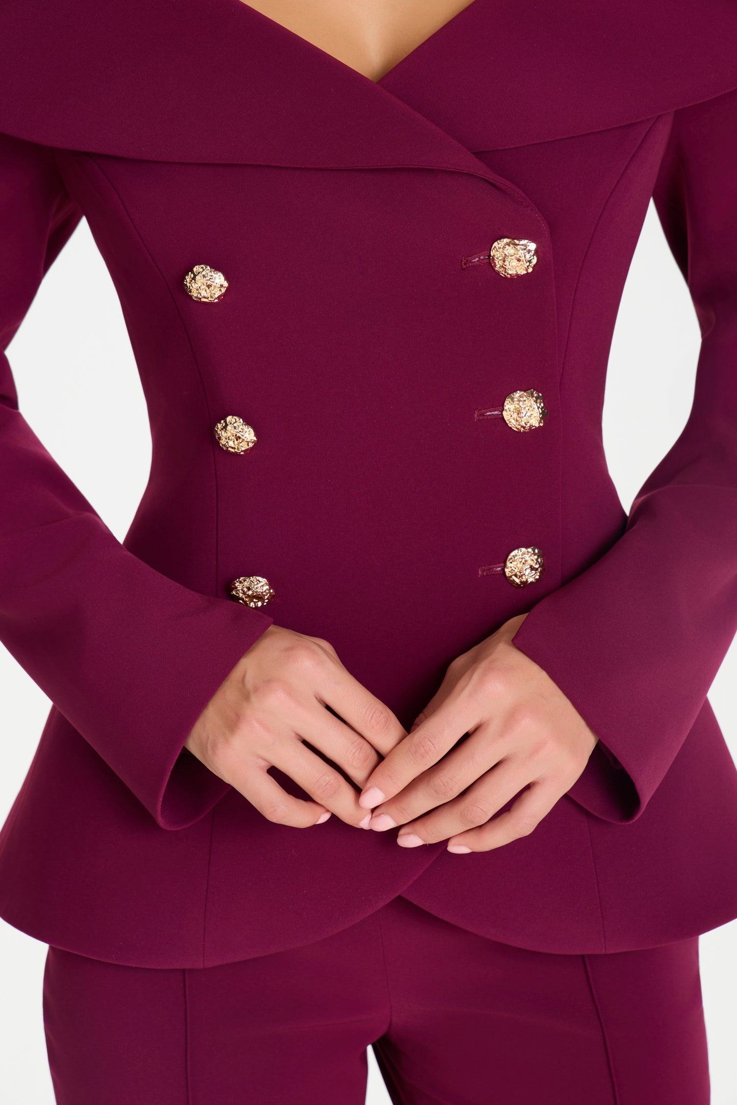 ABIGAIL BURGUNDY TOP