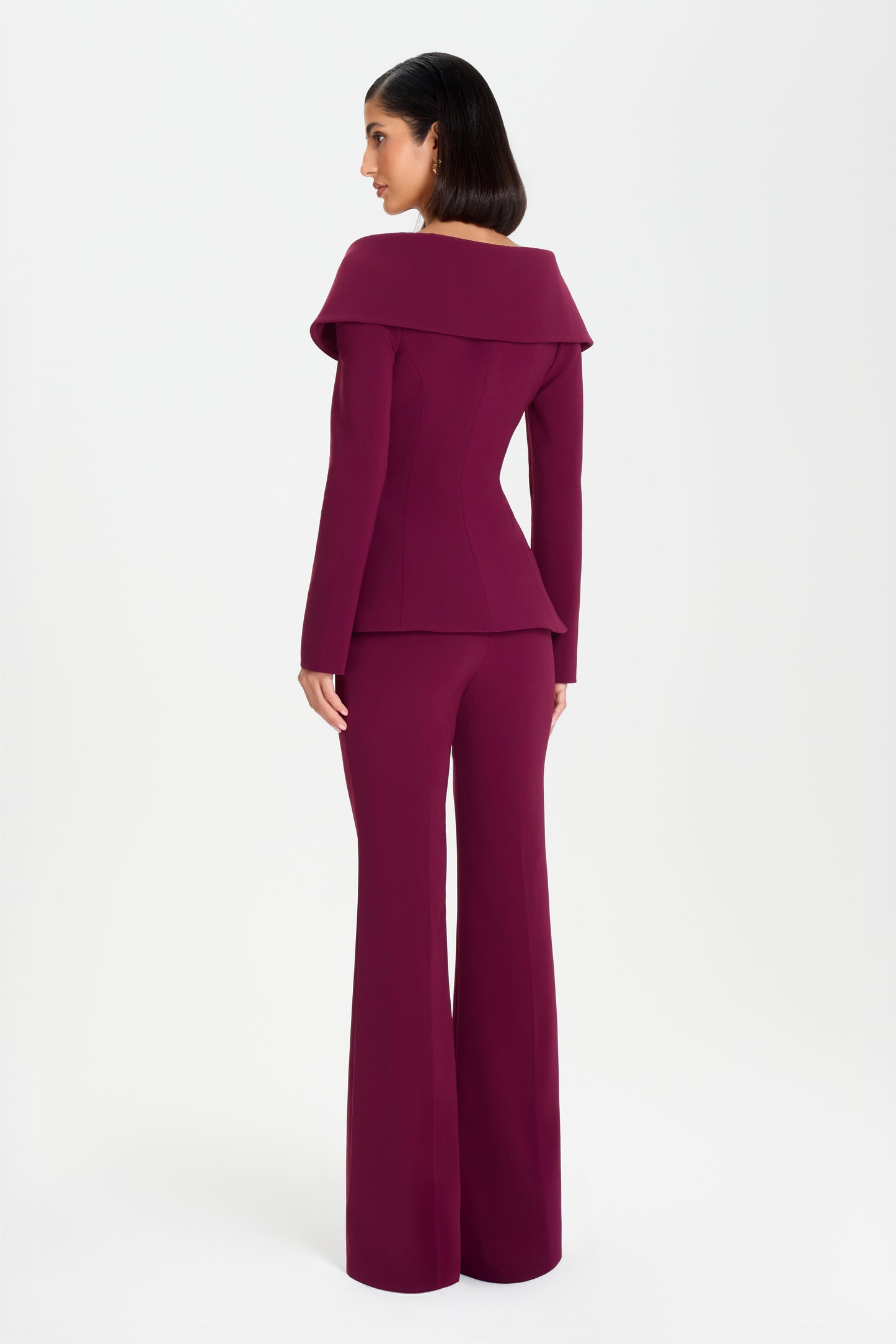 ABIGAIL BURGUNDY TOP
