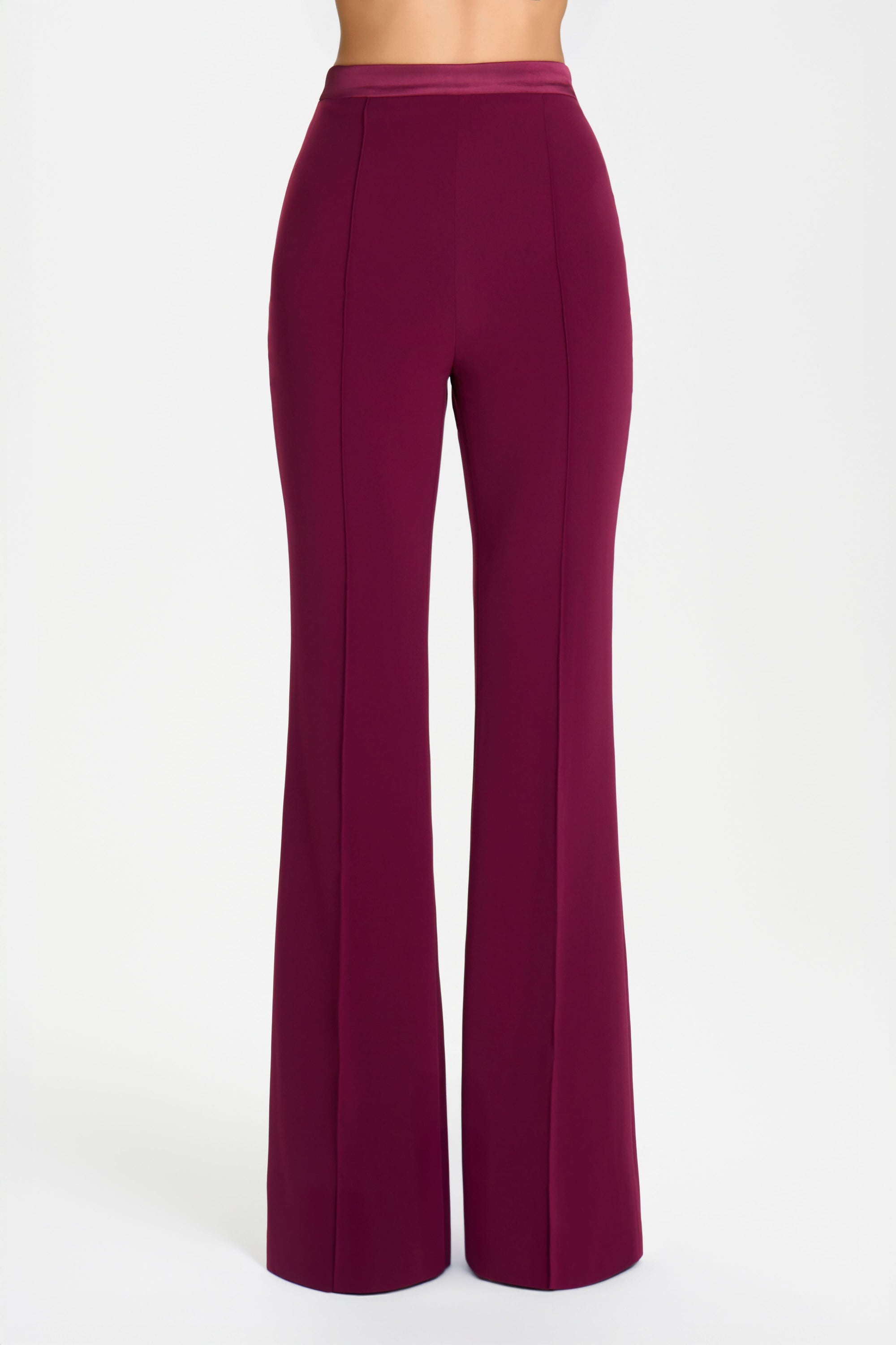 TROUSER Trousers CHARLOTTE BURGUNDY TROUSERS