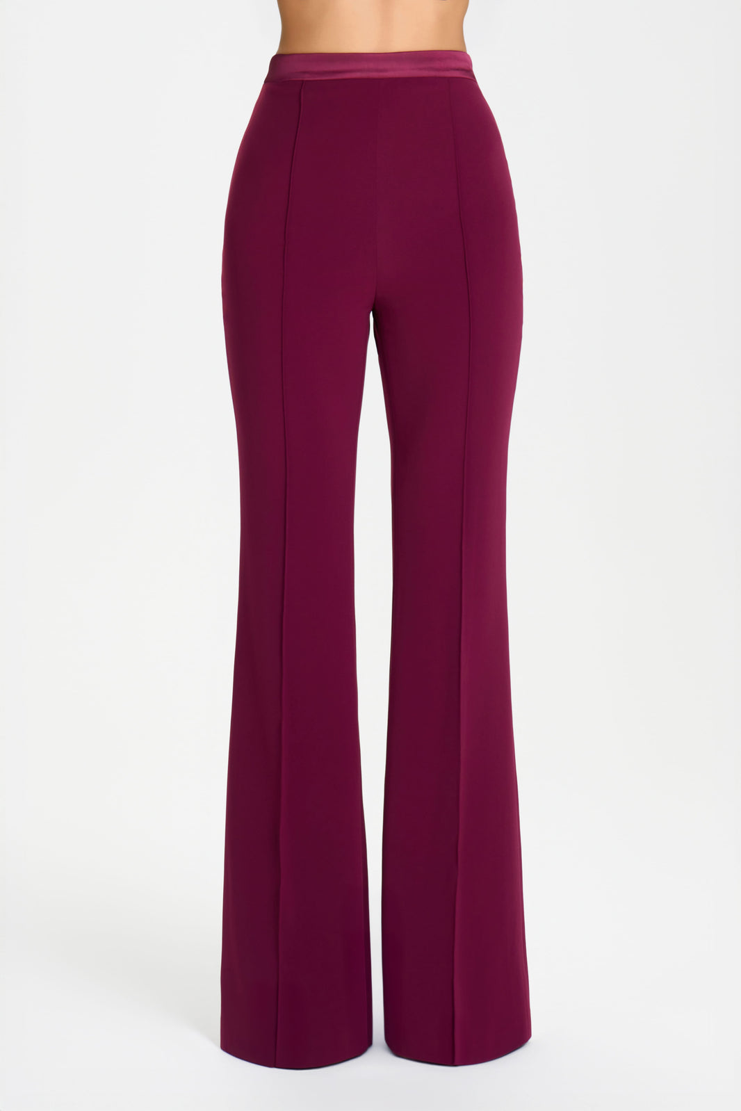 TROUSER Trousers CHARLOTTE BURGUNDY TROUSERS