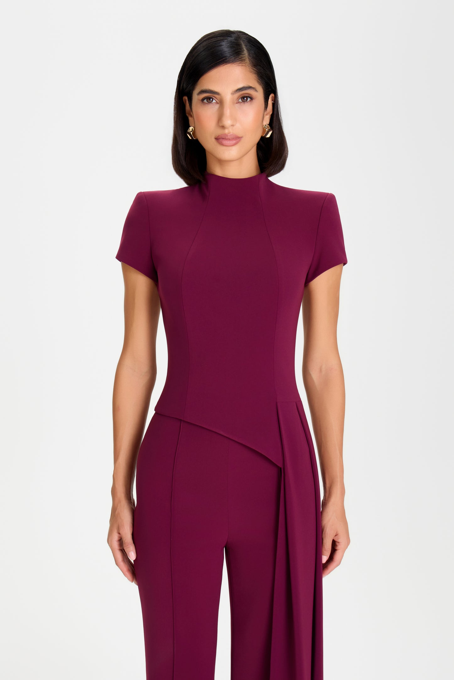 PIPPA BURGUNDY TOP