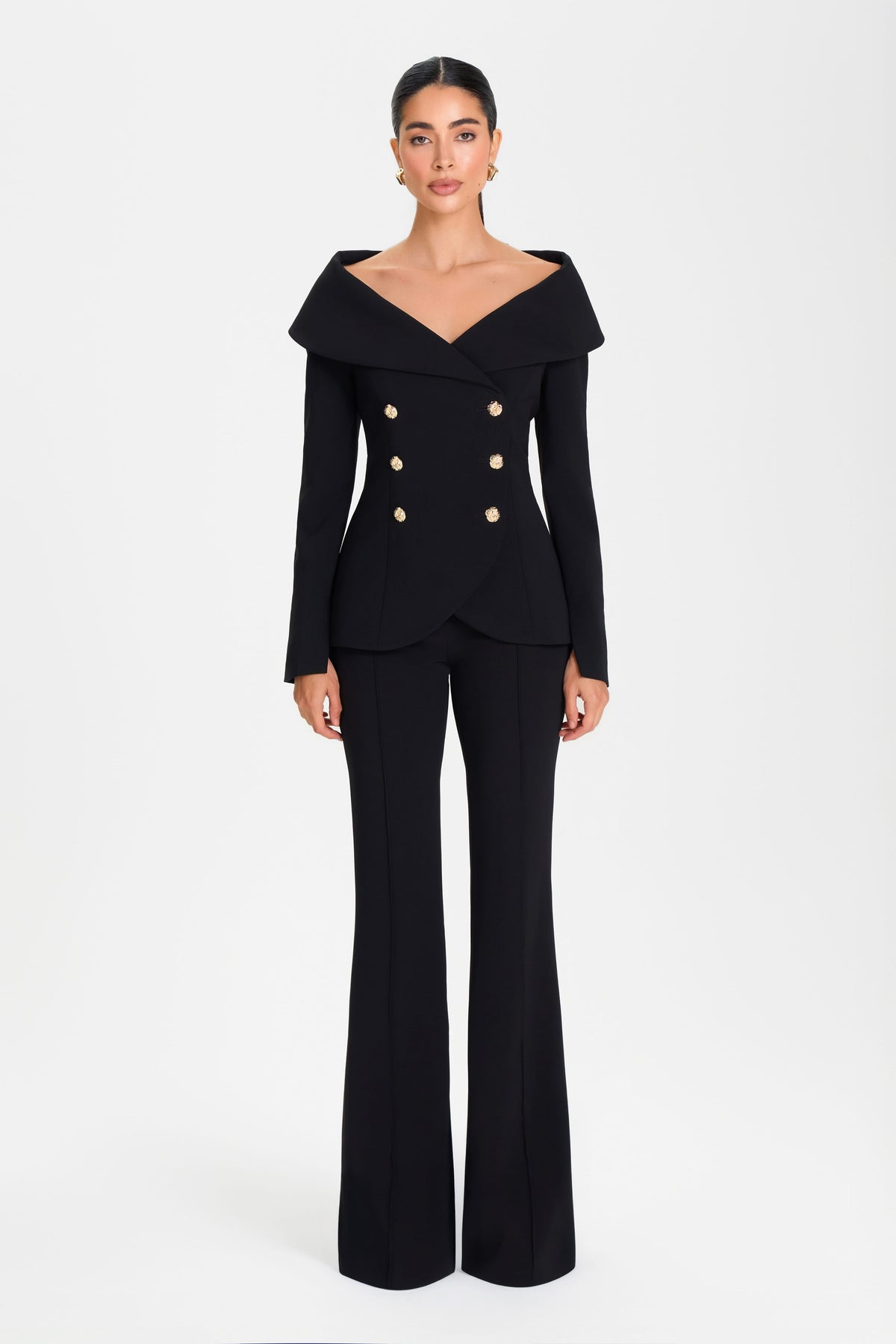 NADINE MERABI Trousers Charlotte Black Trousers