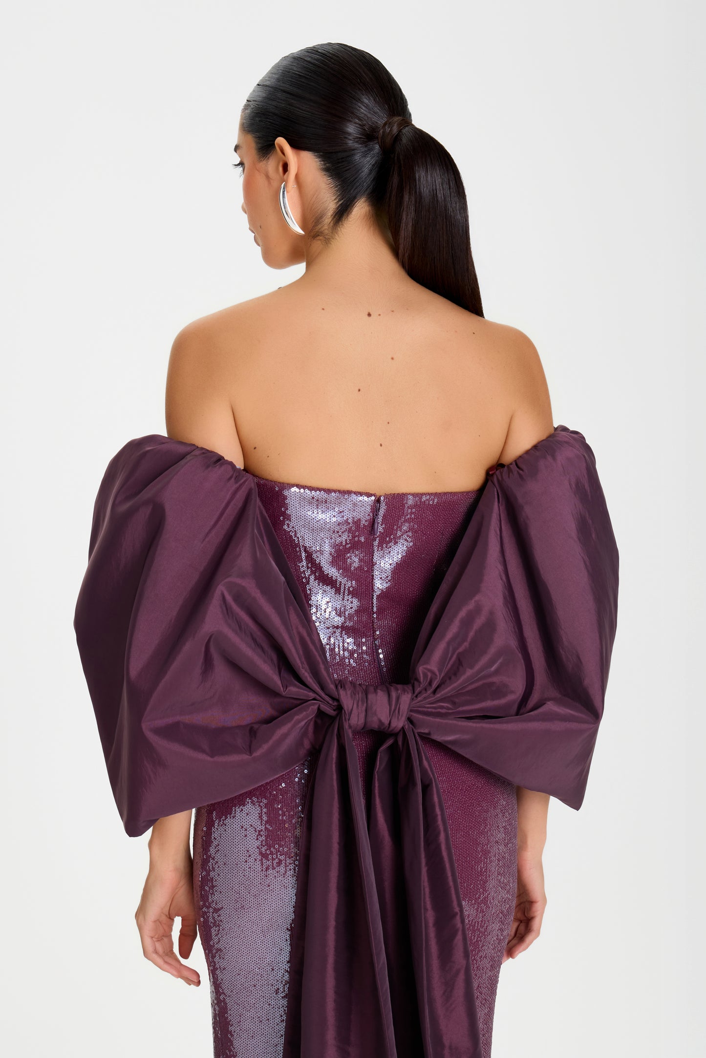 LAYLA BURGUNDY DRESS