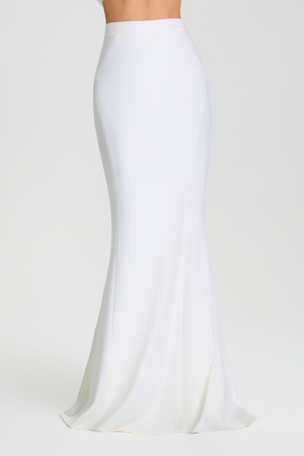 NADINE MERABI Skirts Carolina White Maxi Skirt