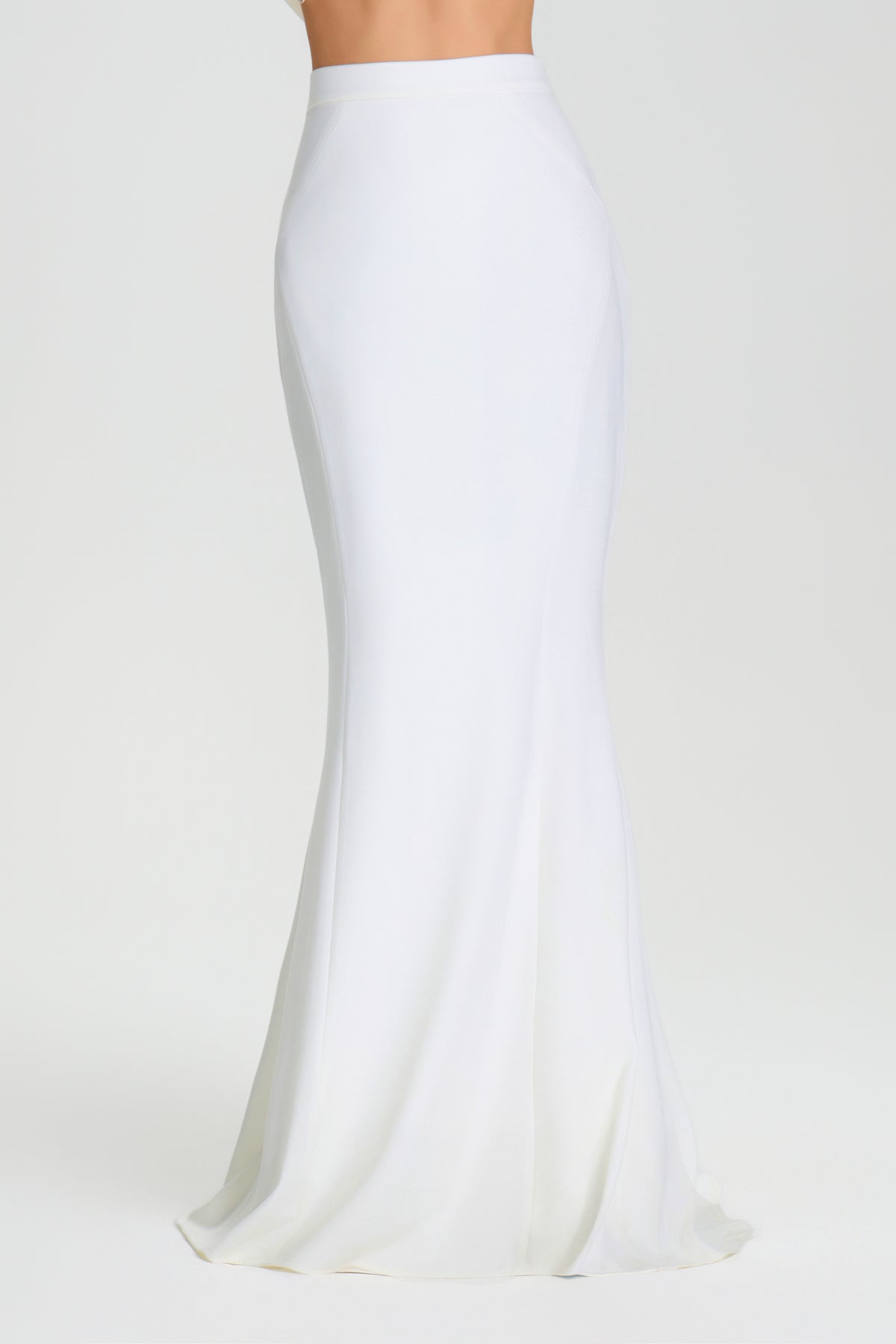 Carolina White Maxi Skirt