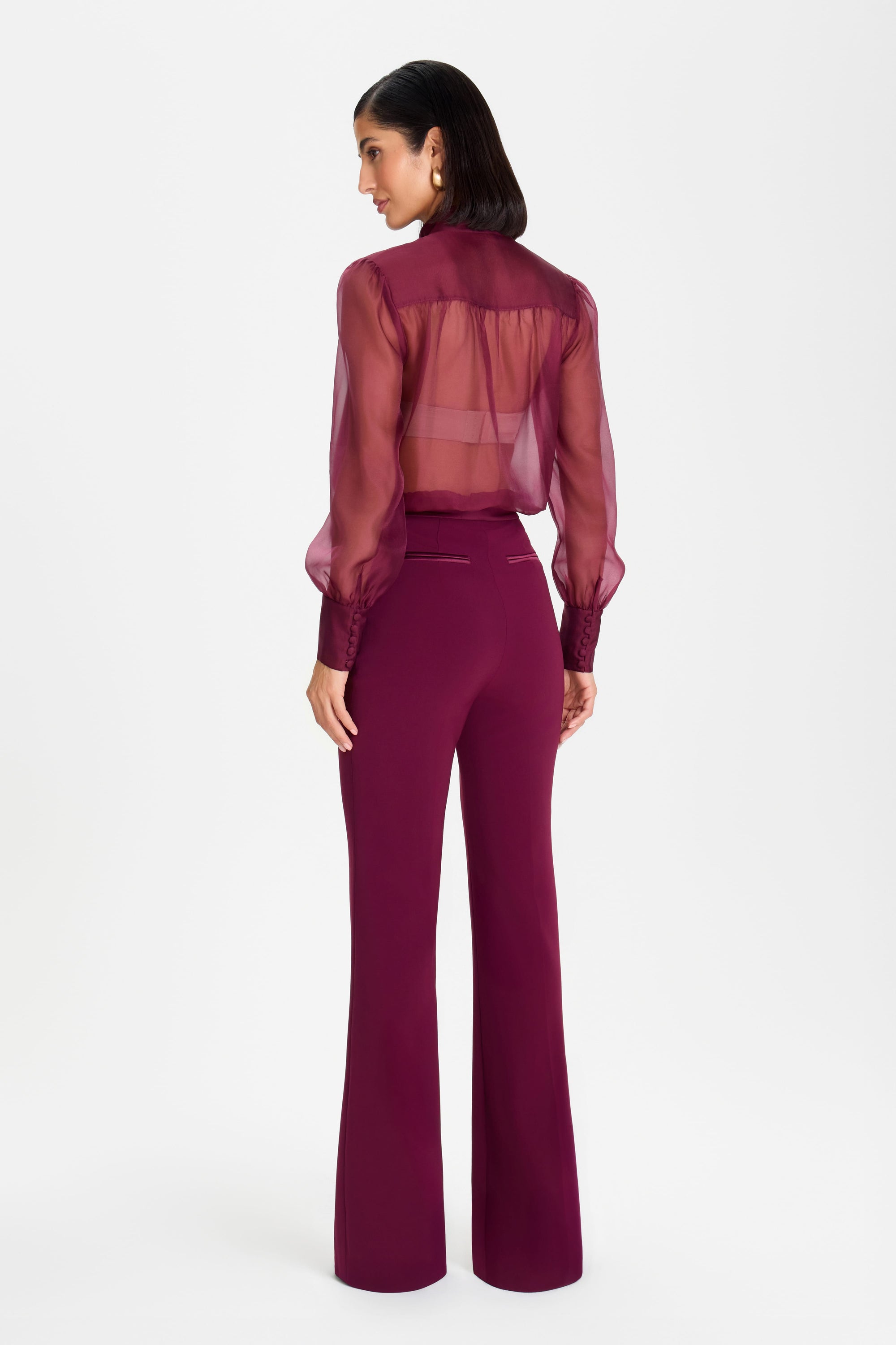 TOP Tops NAOMI BURGUNDY BODYSUIT