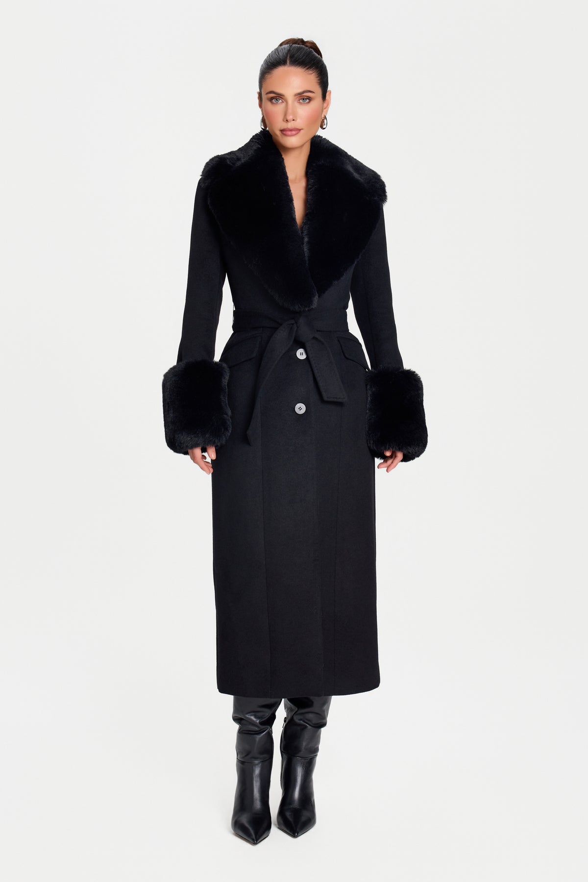 ASHLEY BLACK COAT