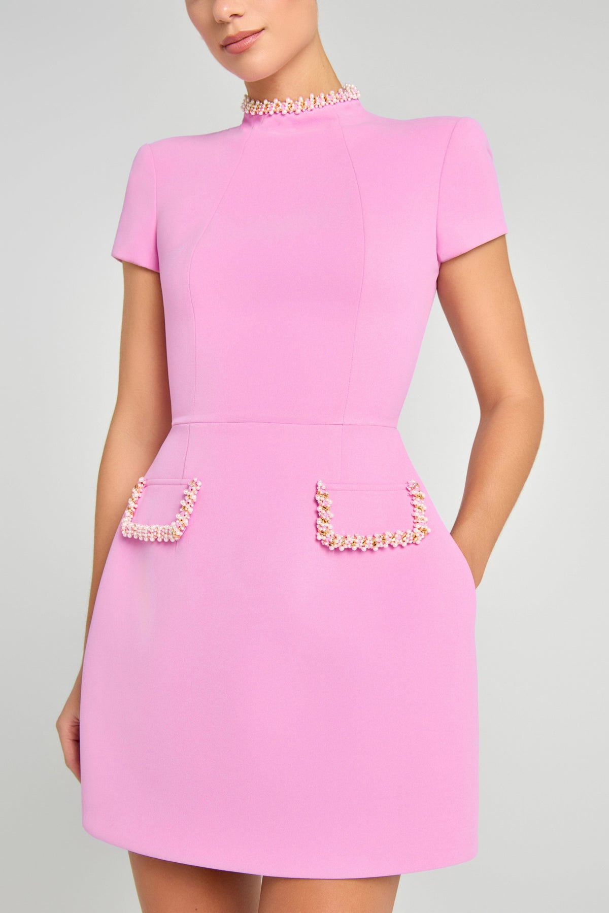 NADINE MERABI Dresses Simone Pink Dress