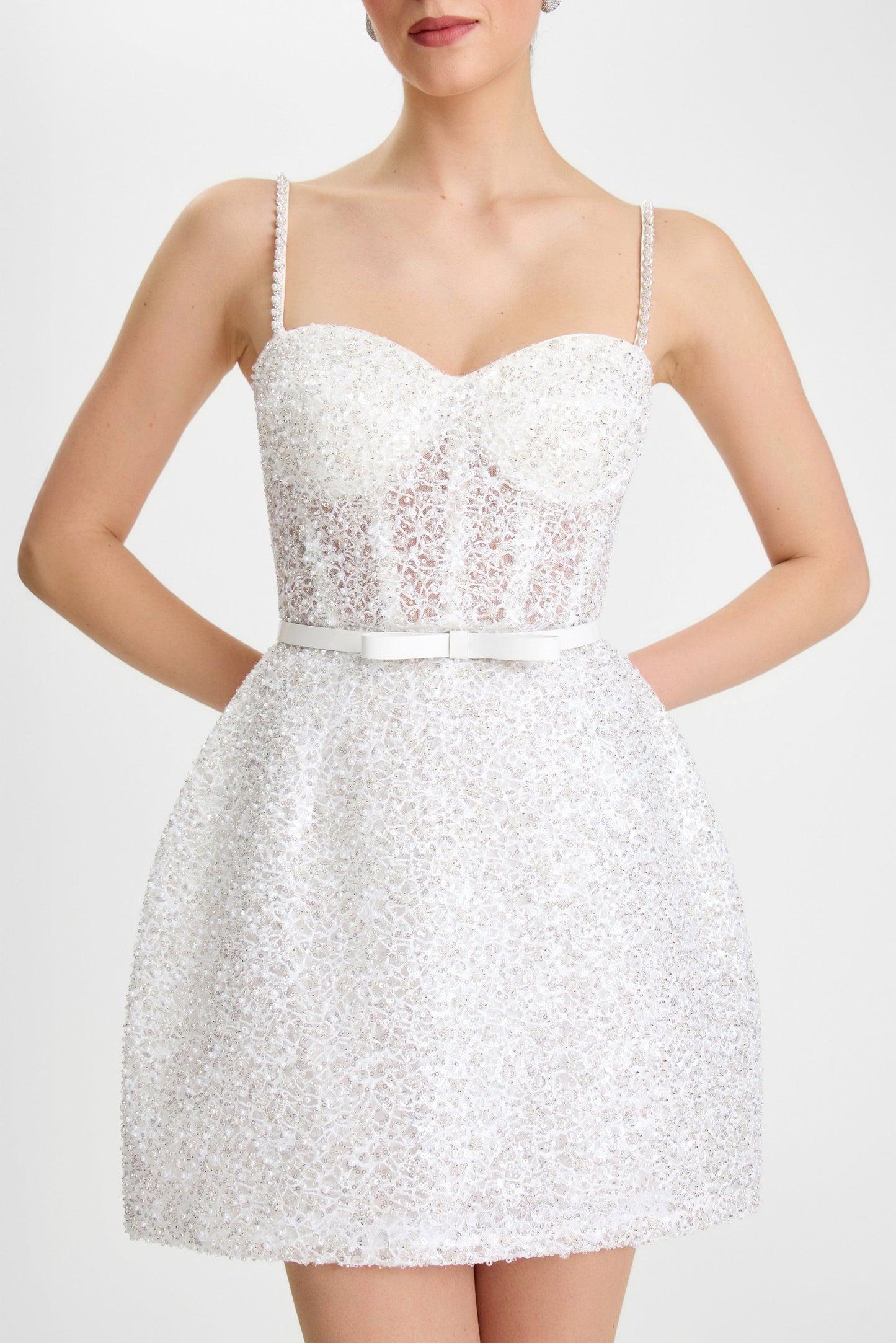 Nadine Merabi Dresses Alice White Dress