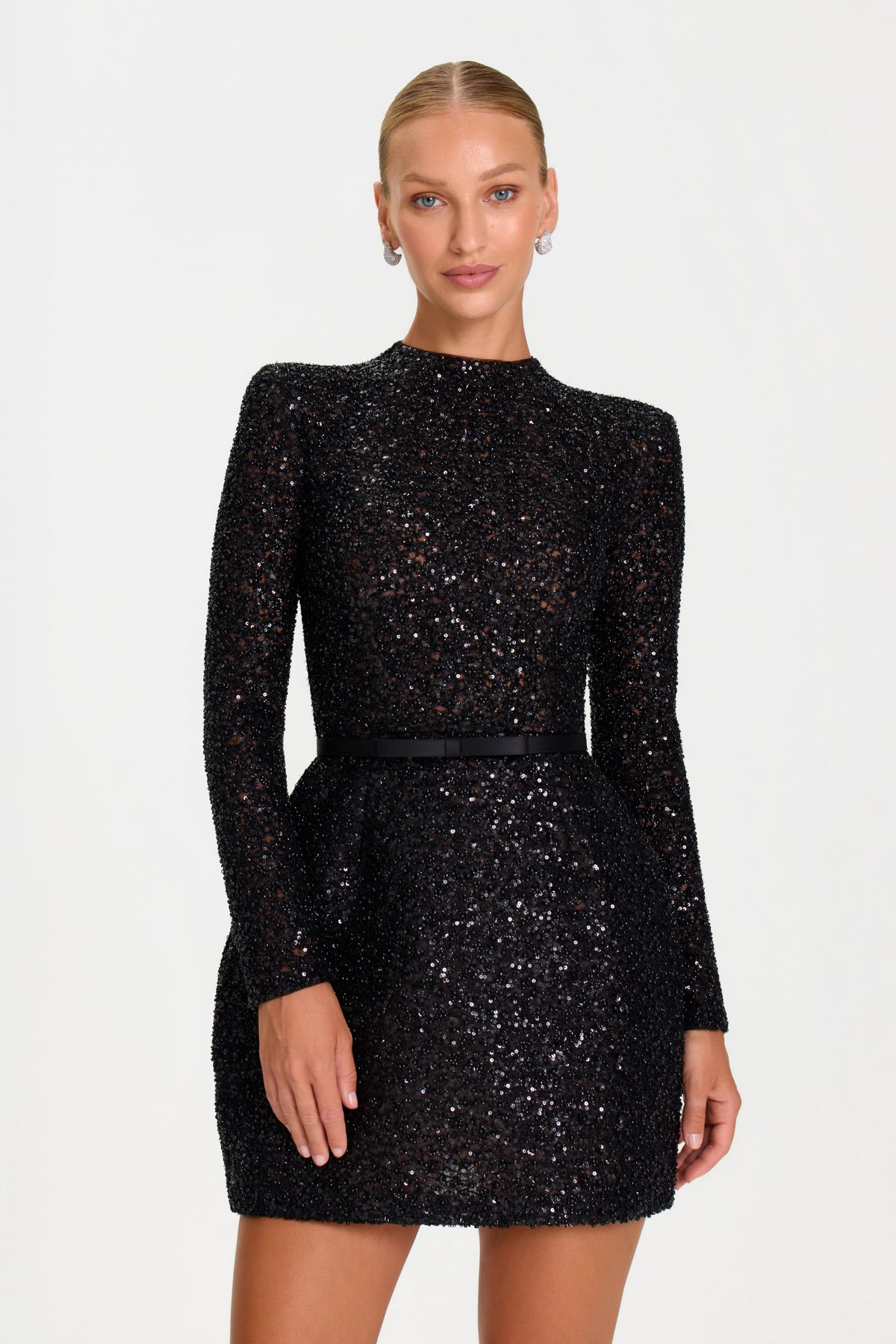 NADINE MERABI Dresses Edie Black Dress