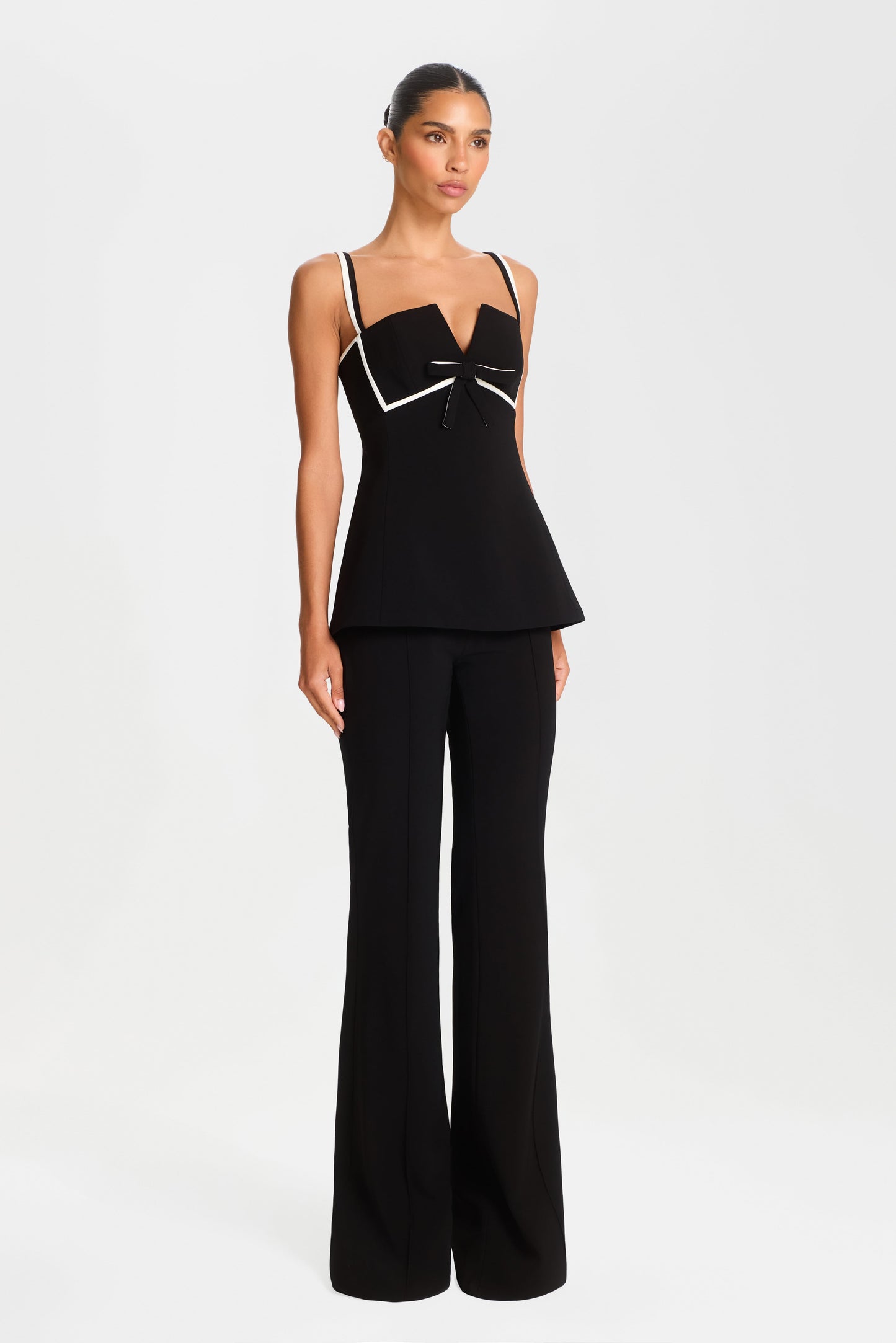 TOP Tops Anais Black Top