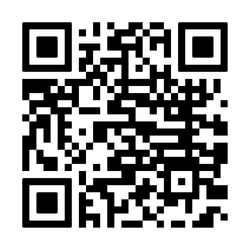 Black and white QR code on a white background